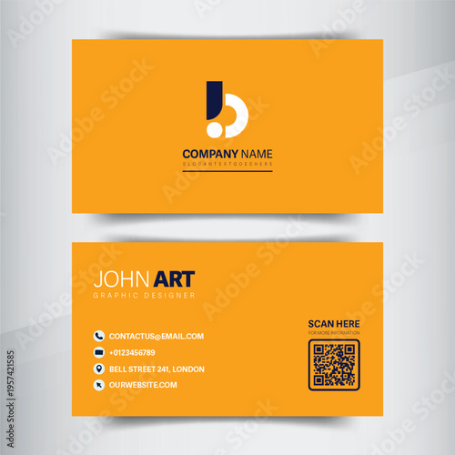 business card template