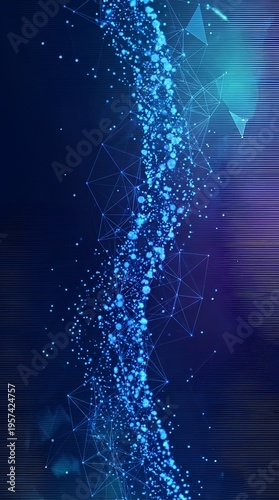 Future Technology Data Network Stream