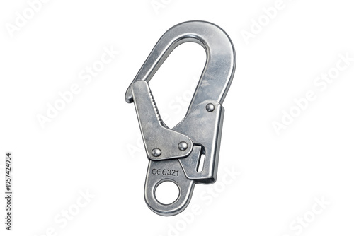 Metal safety snap hook for fall protection