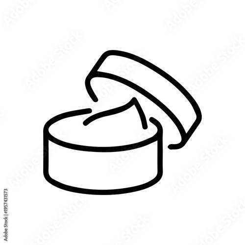 Skincare Cream Jar Icon