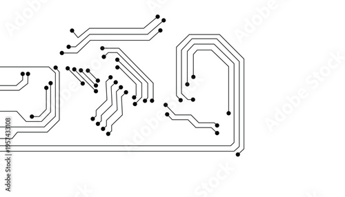 Motherboard technology abstract texture design. Creative idea AI banner concept for internet technology. Software coding. Digital concept for poster, cover, banner, header, web, presentation template.