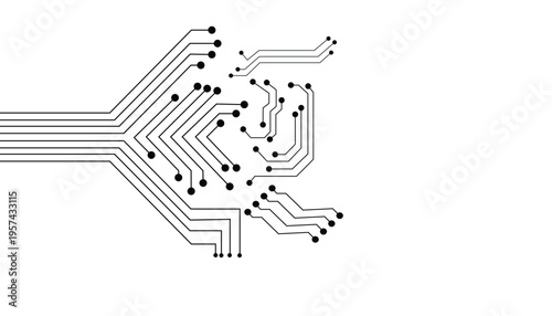 Abstract Technology Background , circuit board