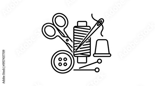 Sewing Kit Icon