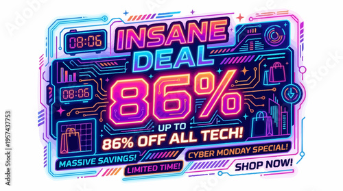 Insane Deal 86% Off All Tech Cyber Monday Special