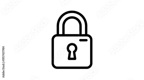 Simple Padlock Icon