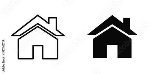 modern residential and industrial buildings flat design vector illustration