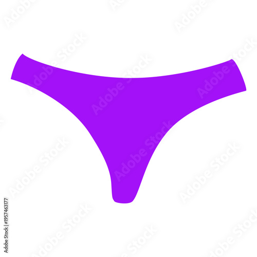Ladies purple panty