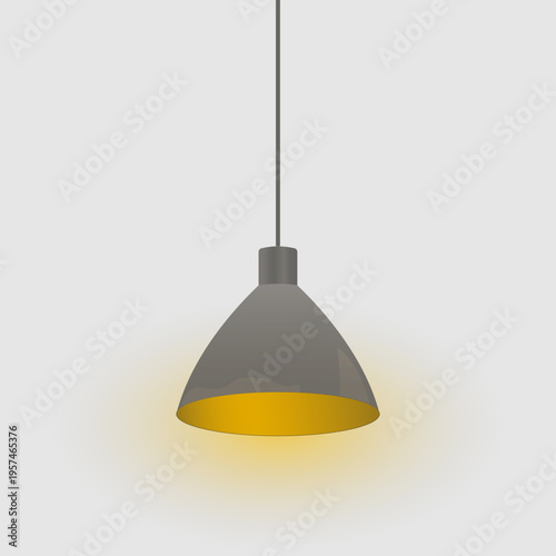 Pendant ceiling light.