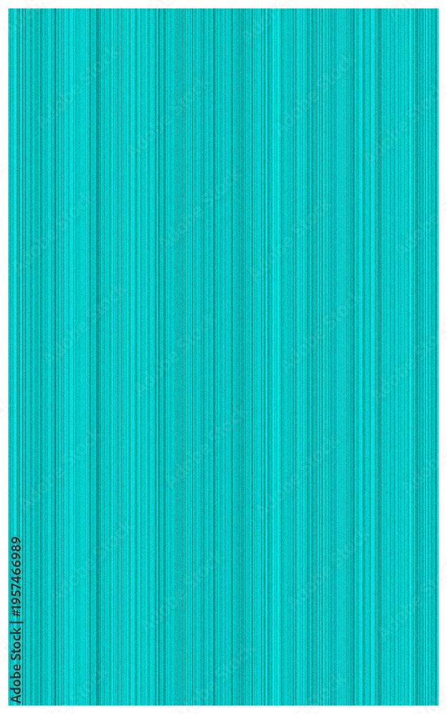 Obraz premium Texture de papier peint rayé turquoise / Turquoise striped wallpaper texture