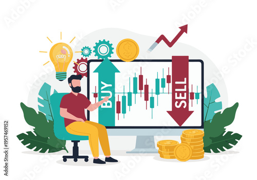 Online Stock Market Trading Strategy and Financial Investment Decision Making