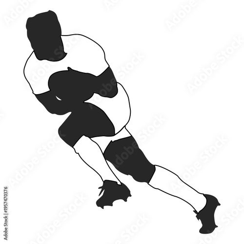 American football player