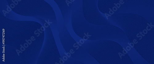 Premium background design with diagonal dark blue line pattern. Vector horizontal template for digital lux business banner, contemporary formal invitation, luxury voucher, prestigious gift certificate
