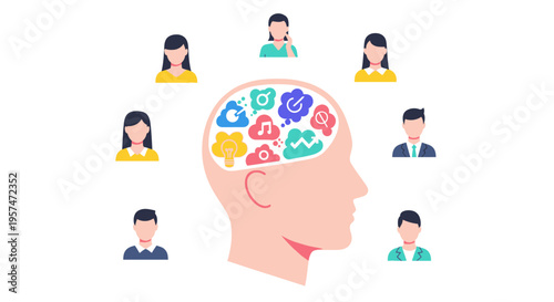 Collective Intelligence & Idea Generation with Diverse People. Teamwork, Brainstorming, and Creative Thinking.