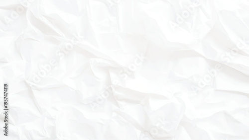 The background is white. Texture of paper with kinks and dents, old and dilapidated.