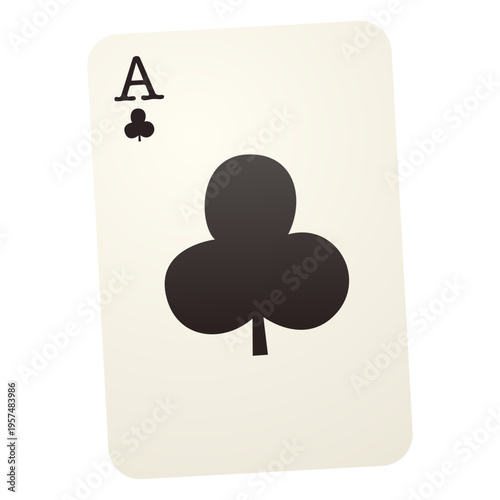 Club playing card