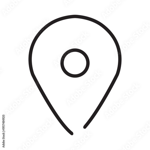 Location picker doodle icon