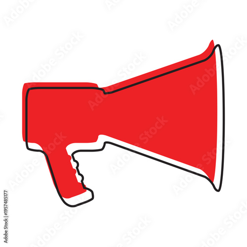 Megaphone sound music icon