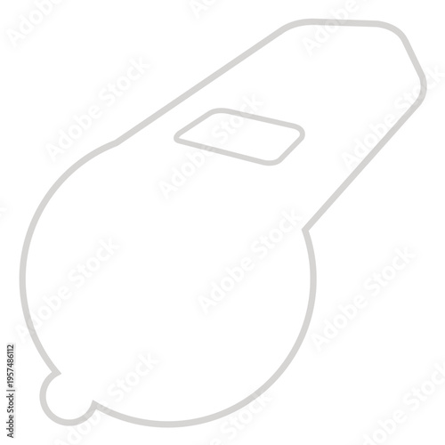 Sport whistle icon