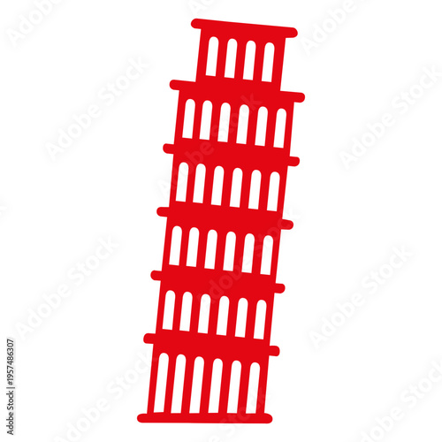 Tower of pisa skyline