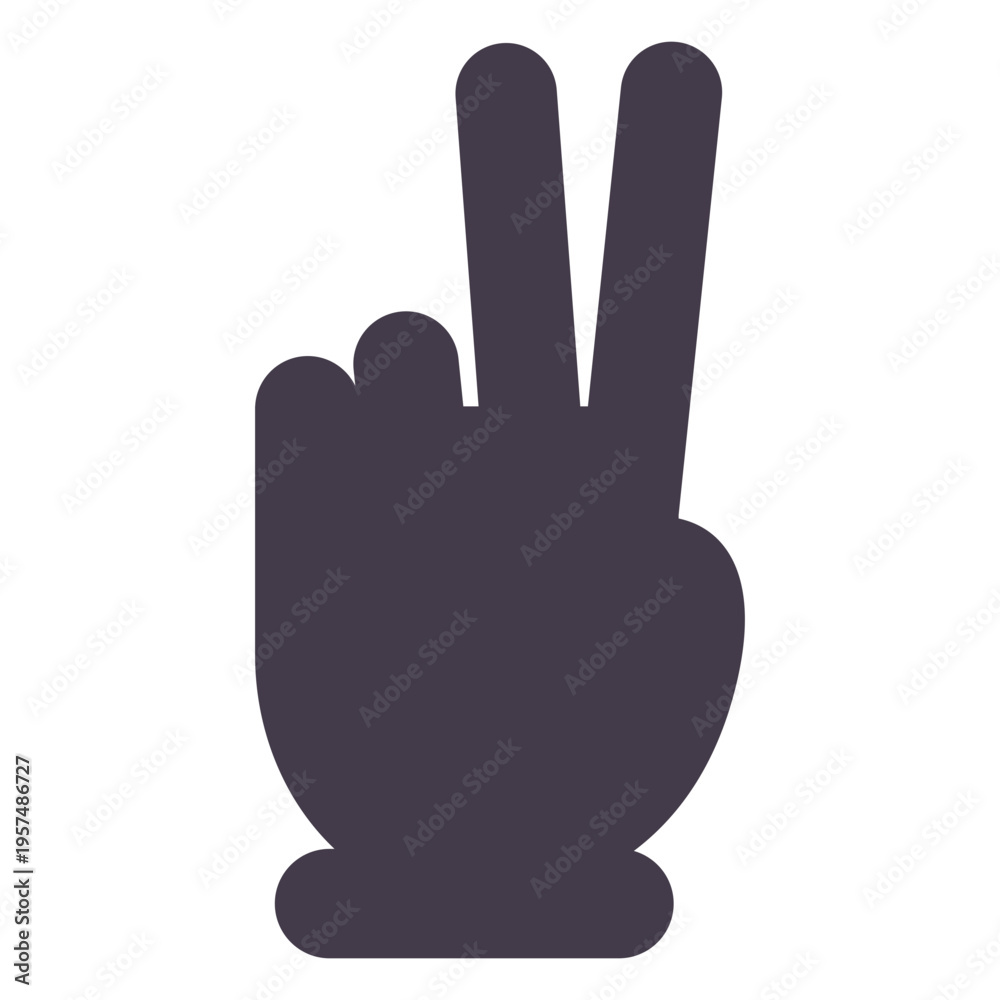 Obraz premium Fingers peace hand