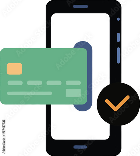 Mobile payment verification with credit card