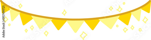 반짝이는 가랜드 장식