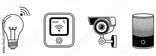 Smart home devices for automation and security systems