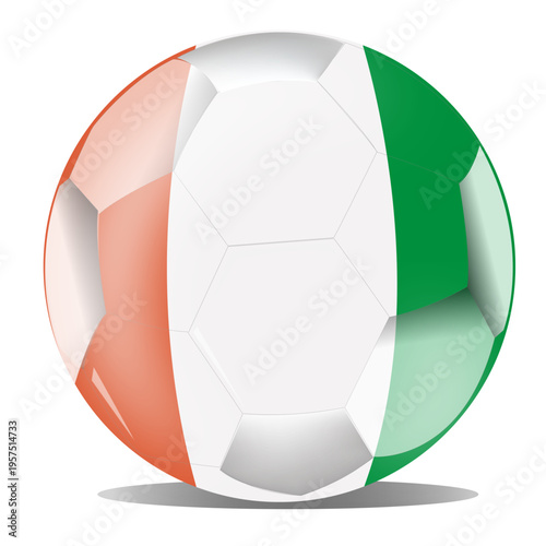Ivory coast football flag