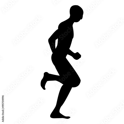 Man jogging sequence 3