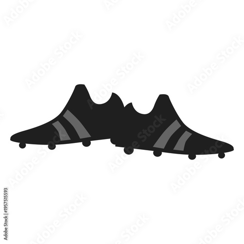 Sports boot cartoon