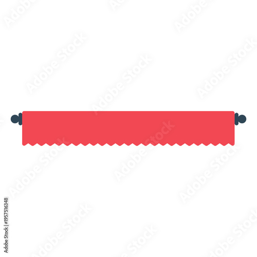 Free Download Coild ribbon red  Teeth - GFXLoad