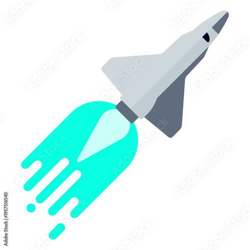 Space shuttle rocket exploration