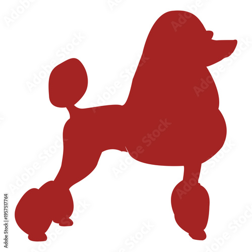 Poodle dog icon