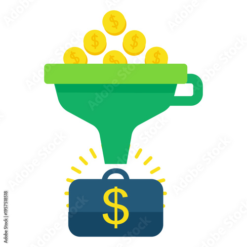 Funnel conversion money