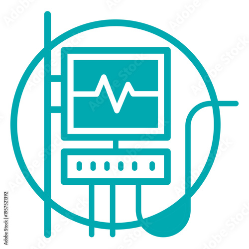 Life support machine icon