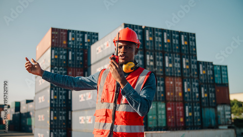 Worker dock container logis...