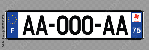Australian vehicle license plate