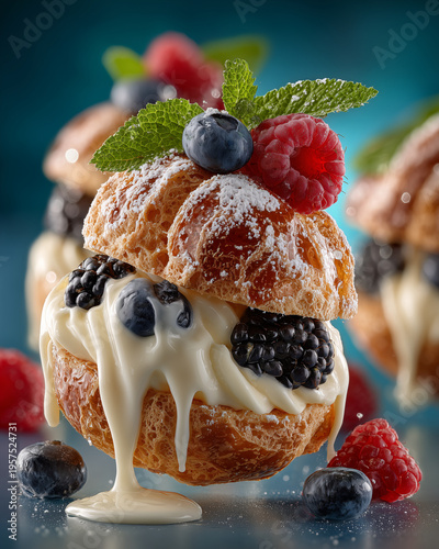 Wallpaper Mural Choux cream floating Torontodigital.ca