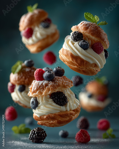 Wallpaper Mural Choux cream floating Torontodigital.ca