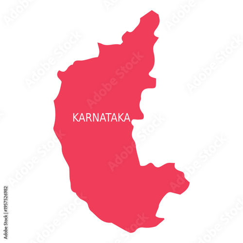 Karnataka state map