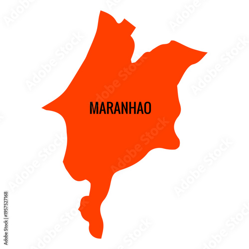 Maranhao state map