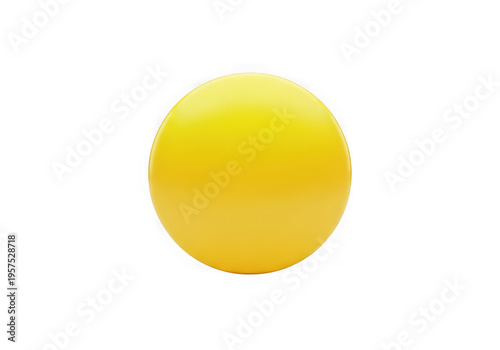 Bright yellow circle resembling a simple sun or light source