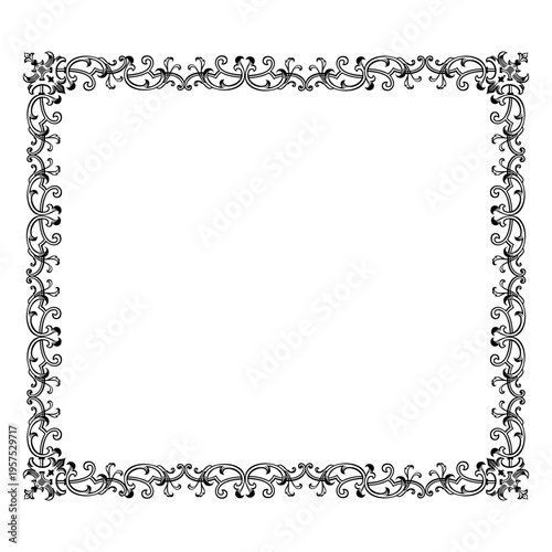 Decorative classical frame