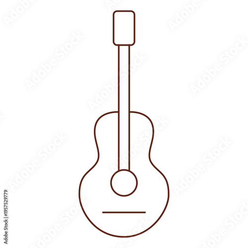 Guitar hippie stroke element