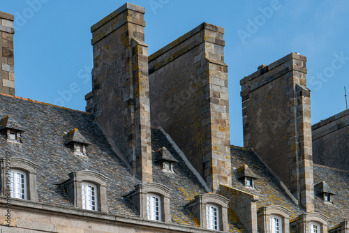 Cheminées monumentales à Saint-Malo