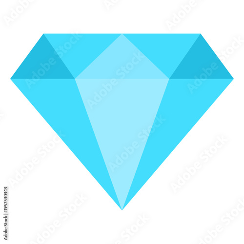 Diamond flat icon