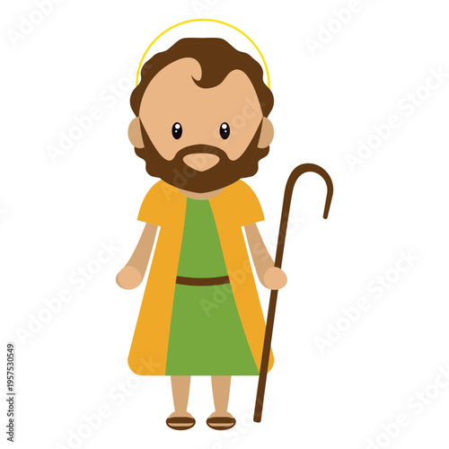 Joseph character illustration
