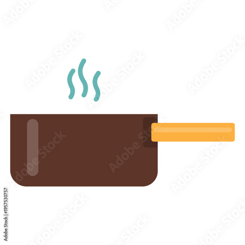 Saucepan icon kitchen