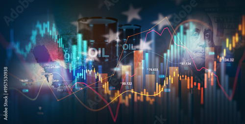 Conflict between United States and Iran is causing oil prices to rise on the stock market.	
Strait of Hormuz important factor in the rise oil price Industry.Iran blocked the Strait of Hormuz.