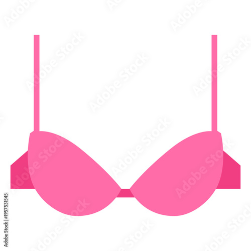 Women plunge bra icon
